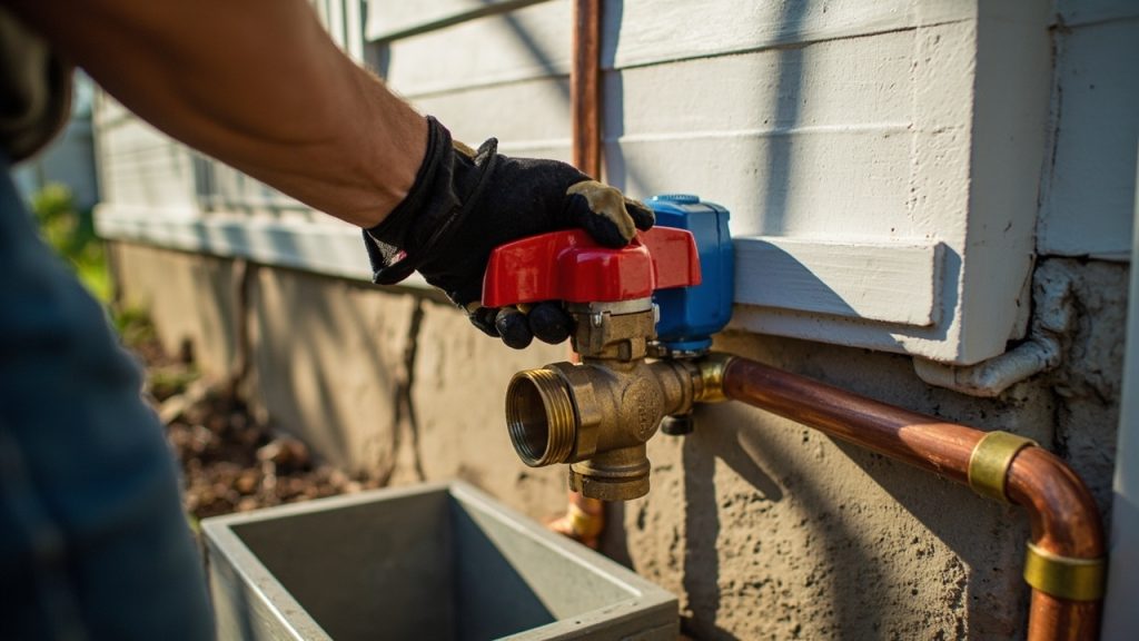 How to Shut Off Main Water Valve in Austin TX 78702