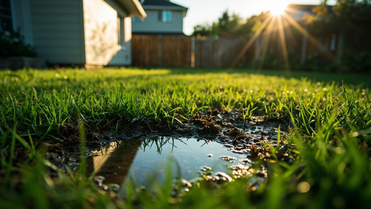 Wet Spots in Yard Austin – Expert Underground Leak Detection and Permanent Repair
