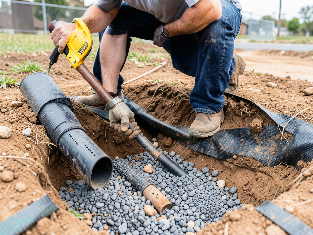Do you need a sump pump or a french drain to stop