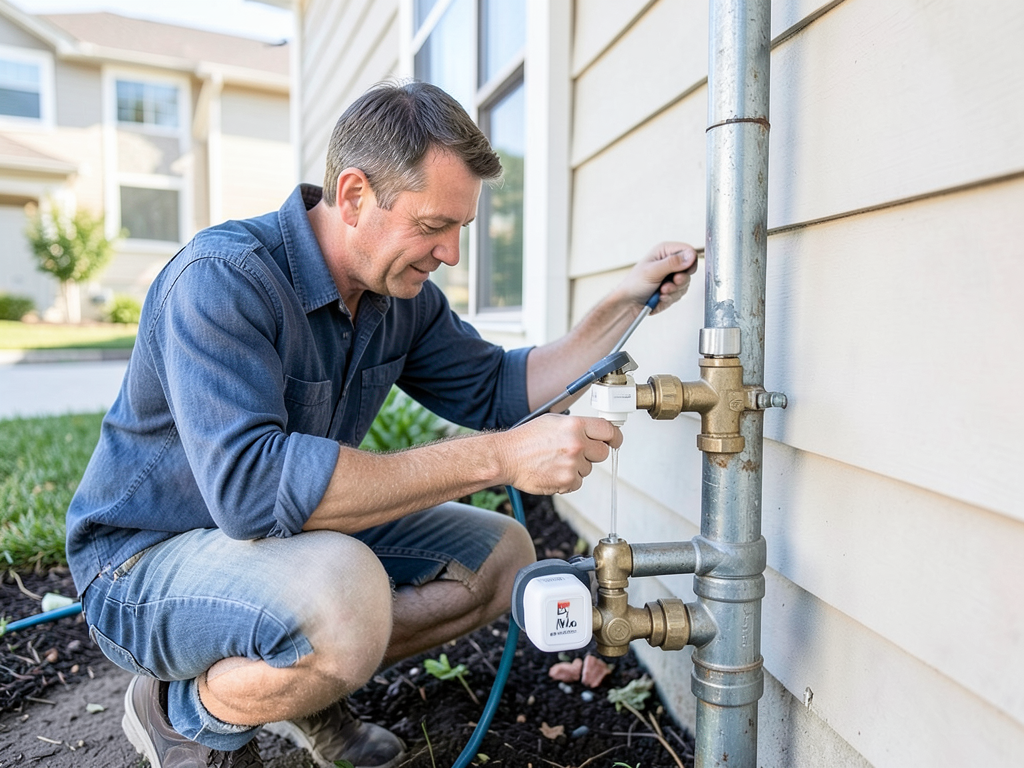 Preventing water damage with a smart leak detectio