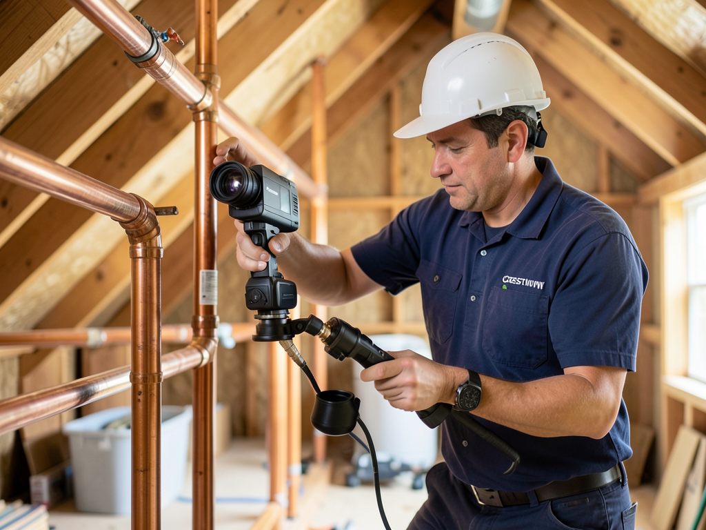 Replacing the old copper pipes in your crestview h